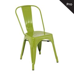 RELIX Καρέκλα-Pro, Μέταλλο Βαφή Lime Ε5191,31 Πράσινο  45x51x85cm  1τμχ