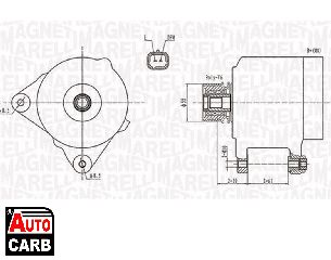 Δυναμό MAGNETI MARELLI 063731762010 για DACIA DUSTER 2010-2018, DACIA LOGAN 2004-, DACIA SANDERO 2008-