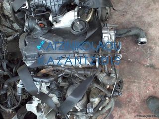 ΚΙΝΗΤΗΡΑΣ AWX 1.9TDI SKODA SUPERB 2002-2008,VW PASSAT 2000-2005