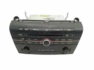 Ράδιο CD MAZDA 3 Sedan / 4dr 2004 - 2006 ( BK ) 1.6  ( Z6  ) (105 hp ) Βενζίνη #BR2B66AR0