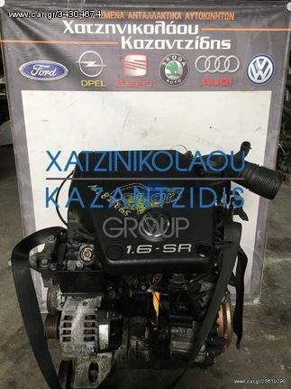 VW GOLF 4-AUDI A3-SKODA OCTAVIA 4 1999-2003 1.6 8V ΤΥΠΟΣ ΚΙΝΗΤΗΡΑ- AKL ΚΙΝΗΤΗΡΑΣ