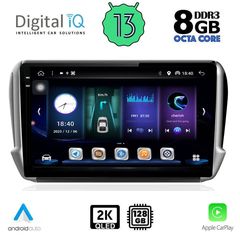 DIGITAL IQ BXD 11508_CPA (10inc) MULTIMEDIA TABLET OEM PEUGEOT 208-2008 mod. 2012-2021