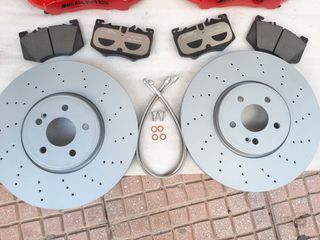 Κιτ φρένων Brembo Mercedes A35 AMG CLA W177 W118 350x32-thumb-4