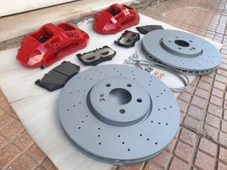 Κιτ φρένων Brembo Mercedes A35 AMG CLA W177 W118 350x32-thumb-5