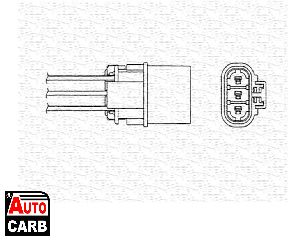 Αισθητήρας Λάμδα MAGNETI MARELLI 460000155010 για NISSAN 100NX 1990-1996, NISSAN MICRA 1992-2007, NISSAN PATHFINDER 1995-2005