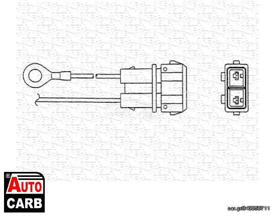 Αισθητήρας Λάμδα MAGNETI MARELLI 460001822010 για SEAT CORDOBA 1993-2002, SEAT IBIZA 1993-2002, SEAT TOLEDO 1991-1999