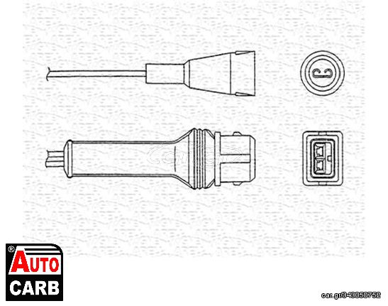 Αισθητήρας Λάμδα MAGNETI MARELLI 460001859010 για ALFA ROMEO 155 1992-1997, ALFA ROMEO 164 1987-1998, ALFA ROMEO 75 1985-1992