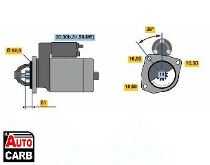 Μίζα BOSCH 0001420029