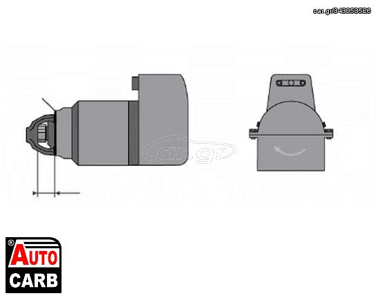 Μίζα BOSCH 0001610001