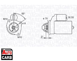 Μίζα MAGNETI MARELLI 063193001010 για BMW 3 1997-2005, BMW 5 1995-2004