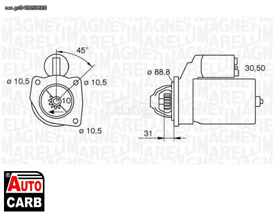 Μίζα MAGNETI MARELLI 063227486010