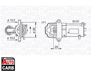 Μίζα MAGNETI MARELLI 063280023010 για FORD MONDEO 2000-2007