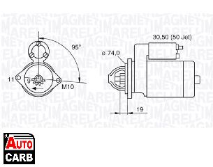 Μίζα MAGNETI MARELLI 063280048010 για TOYOTA AVENSIS 1997-2008, TOYOTA COROLLA 2004-2009