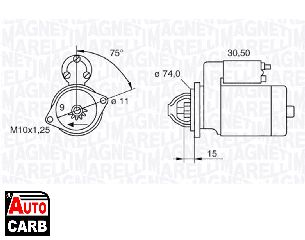 Μίζα MAGNETI MARELLI 063280054010 για TOYOTA YARIS 1999-2005