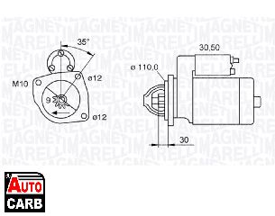 Μίζα MAGNETI MARELLI 063521093440 για IVECO DAILY 1978-2009