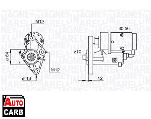 Μίζα MAGNETI MARELLI 063522616010 για HYUNDAI TERRACAN 2001-2008