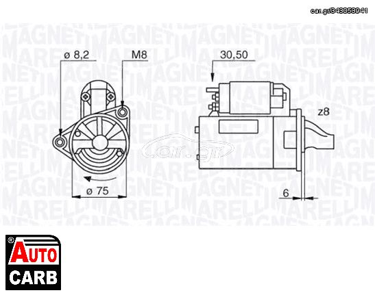 Μίζα MAGNETI MARELLI 063522629010 για DAEWOO KALOS 2002-