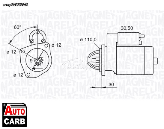 Μίζα MAGNETI MARELLI 063523620390