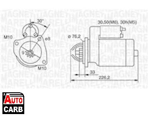 Μίζα MAGNETI MARELLI 063720011010 για BMW 3 1987-2012, BMW 5 1987-2010, BMW 7 1994-2009