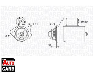 Μίζα MAGNETI MARELLI 063720022010 για FORD TOURNEO 2002-2013, FORD TRANSIT 2002-