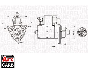 Μίζα MAGNETI MARELLI 063721176010 για VW TRANSPORTER 1990-2004