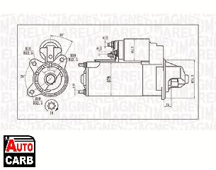 Μίζα MAGNETI MARELLI 063721396010 για FORD FOCUS 1998-2009