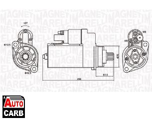 Μίζα MAGNETI MARELLI 063721405010 για VW MULTIVAN 2003-2015, VW TRANSPORTER 1990-2015