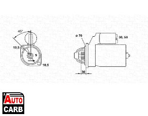 Μίζα MAGNETI MARELLI 943241036010 για SKODA FAVORIT 1988-1997, SKODA FELICIA 1998-2001, SKODA OCTAVIA 1998-2010