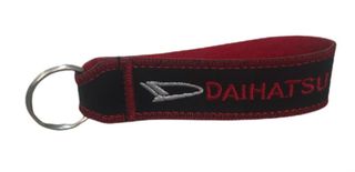 ΜΠΡΕΛΟΚ ΚΕΝΤΗΤΟ ΔΕΡΜΑΤΙΝΗΣ RPU DAIHATSU   ΜΑΥΡΟ ΜΕ ΚΟΚΚΙΝΗ ΡΑΦΗ, ΚΟΚΚΙΝΑ ΓΡΑΜΜΑΤΑ KAI ΑΣΠΡΟ ΣΗΜΑ