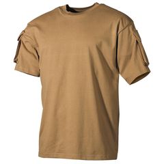 T-shirt υποδείγματος ΗΠΑ (με τσέπες στα μανίκια) της MFH