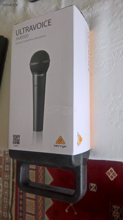 BEHRINGER XM8500 Ultravoice Dynamic Cardioid Microphone