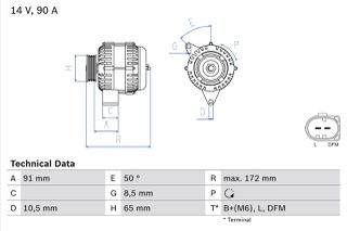 Δυναμό HONDA ACCORD VI 1.6-2.3 03.97-06.03