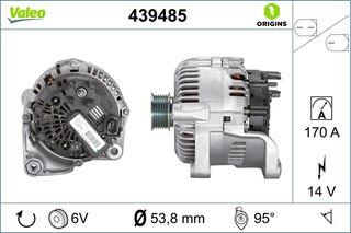 Δυναμό  BMW 5 (E60), 5 (E61), 6 (E63), 6 (E64), 7 (E65, E66, E67) 2.0D/2.5D/3.0D 06.02-12.10