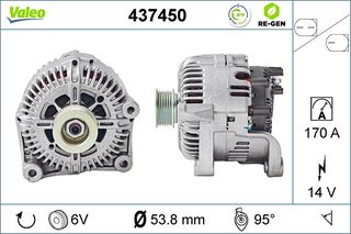 Δυναμό BMW 5 (E60), 5 (E61), 6 (E63), 6 (E64), 7 (E65, E66, E67) 2.0D/2.5D/3.0D 06.02-12.10