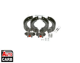 Σετ Σιαγονων Φρενων BOSCH 0204113628 για RENAULT LAGUNA 1995-2002, RENAULT MEGANE 1999-2003, RENAULT Megane 2000-2003