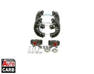 Σετ Σιαγονων Φρενων BOSCH 0204114027 για CITROEN SAXO 1996-2004, PEUGEOT 106 1991-2005