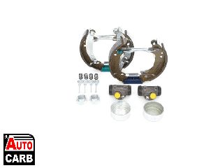 Σετ Σιαγονων Φρενων BOSCH 0204114028 για CITROEN AX 1986-1998, CITROEN SAXO 1996-2004, PEUGEOT 106 1991-2005