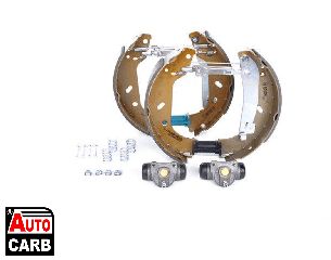 Σετ Σιαγονων Φρενων BOSCH 0204114112 για CITROEN EVASION 1994-2002, CITROEN JUMPY 1994-2006, FIAT SCUDO 1996-2006