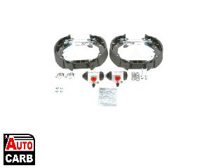 Σετ Σιαγονων Φρενων BOSCH 0204114181 για CITROEN C2 2003-2017, CITROEN C3 2002-, PEUGEOT 1007 2005-