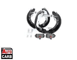 Σετ Σιαγονων Φρενων BOSCH 0204114530 για CITROEN C25 1981-1994, CITROEN C35 1973-1994, FIAT DUCATO 1982-1994