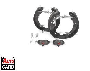 Σετ Σιαγονων Φρενων BOSCH 0204114531 για CITROEN C25 1981-1994, CITROEN C35 1973-1994, FIAT TALENTO 1989-1994