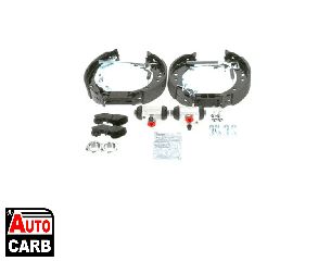 Σετ Σιαγονων Φρενων BOSCH 0204114613 για CITROEN C2 2003-2017, CITROEN C3 2002-, PEUGEOT 1007 2005-