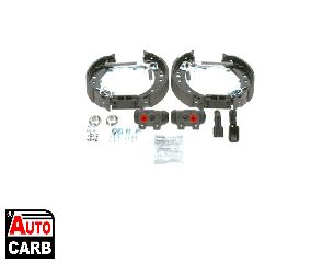 Σετ Σιαγονων Φρενων BOSCH 0204114614 για CITROEN C2 2003-2017, CITROEN C3 2002-