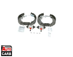 Σετ Σιαγονων Φρενων BOSCH 0204114675 για RENAULT CLIO 1998-2016, RENAULT TWINGO 2007-2014