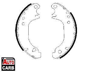 Σετ Σιαγονων Φρενων BOSCH 0986487274 για CITROEN AX 1986-1998, CITROEN SAXO 1996-2004, PEUGEOT 106 1991-2005