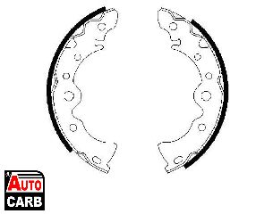 Σετ Σιαγονων Φρενων BOSCH 0986487398 για NISSAN ALMERA 2000-, NISSAN CHERRY 1989-1991, NISSAN EXA 1987-1991