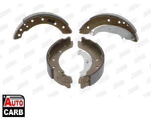 Σετ Σιαγονων Φρενων JURID 362318J για BMW 1500-2000 1962-1972, CITROEN SAXO 1996-2004, CITROEN XSARA 1997-2010