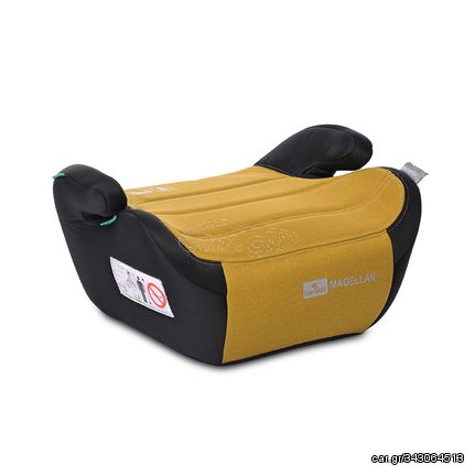 Κάθισμα Αυτοκινήτου i-Size Booster 125-150cm 22-36kg Magellan Lemon Curry Lorelli 10071682403 + Δώρο Αυτοκόλλητο Σήμα ”Baby on Board”