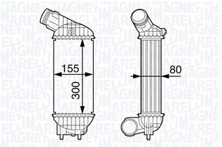 Ψυγείο Intercooler PEUGEOT 3008 MPV / ΠΟΛΥΜΟΡΦΙΚΑ / 5dr 2013 - 2015 ( F/L ) 2.0 HDi  ( RHH (DW10CTED4)  ) (165 hp ) Πετρέλαιο #625106230