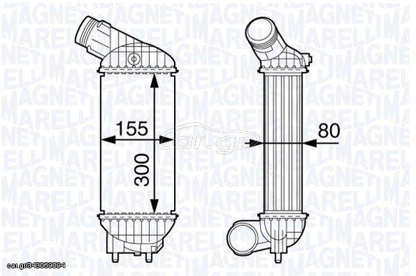 Ψυγείο Intercooler PEUGEOT 3008 MPV / ΠΟΛΥΜΟΡΦΙΚΑ / 5dr 2013 - 2015 ( F/L ) 2.0 HDi  ( RHH (DW10CTED4)  ) (165 hp ) Πετρέλαιο #625106230